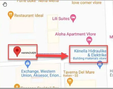 Lungomare Beachhouse Apartament Wlora